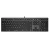 კლავიატურა A4Tech Fstyler FX50 Scissor Switch Keyboard EN/RU layout Grey  - Primestore.ge