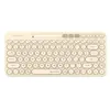 კლავიატურა: A4Tech Fstyler FBK36C AS Bluetooth & 2.4G Keyboard Cafe Latte  - Primestore.ge