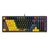 კლავიატურა A4tech Bloody S98 RGB Mechanical Gaming Keyboard Red Switch US Layout Sports Lime  - Primestore.ge