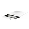 დისკის წამკითხველი ASUS ODD portable SDRW-08D2S-U LITE DVD+-R/RW burner USB2.0 white Retail Box Slim  - Primestore.ge