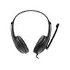 ყურსასმენი CANYON PC headset HSC-1 PC Mic Flat 2m Black  - Primestore.ge