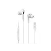 ყურსასმენი Celly UP1200 USB Type-C Stereo Earphones White  - Primestore.ge