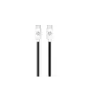 USB კაბელი Celly PD USB Type-C cable to USB Type-C (60 W) 1.5M Black  - Primestore.ge