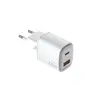 ადაპტერი Celly 35W 1xUSB-C, USB-A GaN Wall Charger White  - Primestore.ge