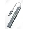 USB ჰაბი MARVO UH008 USB HUB (USB C to A 3x USB 2.0 1xUSB 3.0)  - Primestore.ge