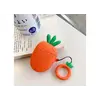 ყურსასმენის ქეისი Silicone Case for AirPods 2nd gen - Carrot  - Primestore.ge