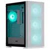 ქეისი 2E 2E-G3301NW Virtus Neo, Computer Case, MidT, ATX, M-ATX, Mini ITX, 2xUSB3.0, 1xUSB2.0, White  - Primestore.ge