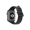 Smart Watch Strap TVC Apple Watch 10 46mm / Ultra 2 / Ultra 49mm / 9 8 7 45mm / SE (2023) SE (2022) SE 6 5 4 44mm / 3 2 1 42mm Genuine Cow Leather Watch Band - Black