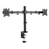 მონიტორის საკიდი Logilink BP0098 Dual Monitor mount 17"-32" steel 360° VESA plate  - Primestore.ge