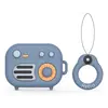 ყურსასმენის ქეისი Silicone Case for AirPods Pro - Blue  - Primestore.ge