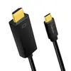 კაბელი Logilink UA0329 USB Type-C to HDMI 4K/60Hz cable black 1.8m  - Primestore.ge