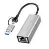 ადაპტერი Logilink UA0422 USB-A/-C to 2.5G Ethernet Adapter Grey  - Primestore.ge