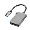 ადაპტერი Logilink UA0233A USB 3.0 adapter USB-A/M to HDMI-A/F 1080p grey 0.15 m  - Primestore.ge