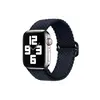 სმარტ საათის სამაჯური TVC Apple Watch Series 10 42mm / 9 8 7 41mm / SE (2023) SE (2022) SE 6 5 4 40mm / 3 2 1 38mm Watch Band Braided Nylon Strap - Charcoal  - Primestore.ge