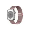 სმარტ საათის სამაჯური TVC KALEBOL Magnetic Buckle Watch Band for Apple Watch Series 10 9 8 7 SE 6 5 4 3 2 1 42mm 41mm 40mm 38mm Stainless Steel Strap - Pink  - Primestore.ge