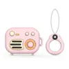 ყურსასმენის ქეისი Silicone Case for AirPods Pro - Pink  - Primestore.ge