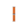 სმარტ საათის სამაჯური TVC Apple Watch Series 10 42mm / 9 8 7 41mm / SE (2023) SE (2022) SE 6 5 4 40mm / 3 2 1 38mm Wavy Texture Nylon Strap - Orange  - Primestore.ge