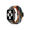 სმარტ საათის სამაჯური TVC Apple Watch Series 10 42mm / 9 8 7 41mm / SE (2023) SE (2022) SE 6 5 4 40mm / 3 2 1 38mm Watch Band Braided Nylon Strap - Camo Multi-Color  - Primestore.ge