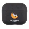 ყურსასმენის ქეისი TVC AirPods 4 TPU Case Earphone Charging Box Water Transfer Printing Protective Cover - Black Astronaut  - Primestore.ge