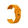 სმარტ საათის სამაჯური Samsung Galaxy Watch FE 40mm KALEBOL KLB-ZQWFKGJ-001 Silicone Watch Strap Band - Orange  - Primestore.ge