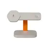 პორტატული დამტენი CANYON wireless charger HEXAGON WCS-310 3in1 LightGrey/Orange  - Primestore.ge