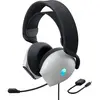 ყურსასმენი Dell 545-BBFJ Alienware, Gaming Headset, Wired, RGB, USB, 3.5mm, Silver  - Primestore.ge