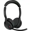 ყურსასმენი Jabra 25599-999-899 Evolve2 55, Headset, Wireless, Bluetooth, Type-C, Black  - Primestore.ge