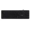 კლავიატურა Gembird KB-MCH-04 Multimedia keyboard USB Black  - Primestore.ge