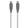 კაბელი Gembird CC-USB2B-CMCM60-1.5M 60W USB Type-C Power Delivery (PD) premium charging & data Cable 1.5m  - Primestore.ge