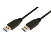 კაბელი Logilink CU0039 USB 3.0 Cable AM to AM black 2m  - Primestore.ge