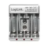 ელემენტის სამუხტი Logilink PA0168 Battery Charger 4x AA or 4x AAA and 1x 9V battery  - Primestore.ge