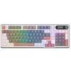 კლავიატურა Royal Kludge RK S98 RGB Mechanical Keyboard, Brown switch, Smart Display, Hot Swappable, Type-C wired, Bluetooth 5.0, 2.4GHz, Camping  - Primestore.ge