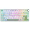 კლავიატურა Royal Kludge RK R75 RGB Mechanical Keyboard, K silver switch, Hot Swappable, Type-C wired, Sky Cyan  - Primestore.ge