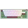 კლავიატურა Royal Kludge RK R65 RGB Mechanical Keyboard, Chartreuse switch, Hot Swappable, Type-C wired, Green sand  - Primestore.ge