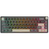 კლავიატურა Royal Kludge RK R65 RGB Mechanical Keyboard, Brown switch, Hot Swappable, Type-C wired, Phantom  - Primestore.ge