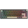 კლავიატურა Royal Kludge RK R65 RGB Mechanical Keyboard, Chartreuse switch, Hot Swappable, Type-C wired, Phantom  - Primestore.ge