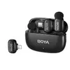 მიკროფონი BOYA Mini 12 Ultracompact 2.4GHz Wireless Microphone System Black  - Primestore.ge