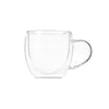 ჭიქა ARDESTO Double wall borosilicate glass mug set 250 ml 2 pcs with handles  - Primestore.ge