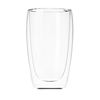 Cups ARDESTO Double wall borosilicate glass mug set Ardesto 450 ml 2 pcs