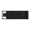 USB ფლეშ მეხსიერების ბარათი DT70/64GB Kingston 64GB USB-C 3.2 Gen 1 DataTraveler 70  - Primestore.ge