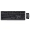 კლავიატურა მაუსი 2E MF410 Wireless Mouse + Keyboard Kit Black  - Primestore.ge