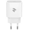 Mobile phone charger 2Е WC1USBC20W-W Wall Charger USB-C PD3.0 DC5V / 3A, Max 20W White