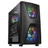 Case Thermaltake CA-1N5-00M1WN-00 Commander C34, ARGB, Mid-tower Case, Tempered Glass, Black