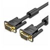 Cable VENTION DAEBI VGA (3 + 6) MALE TO MALE CABLE WITH FERRITE CORES 3M BLACK
