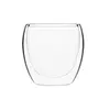 ჭიქების ნაკრები Ardesto AR2625GP 250ml, 2 pcs Double Wall Borosilicate Glass Mug Set  - Primestore.ge