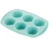საცხობი ფორმა Ardesto AR2318T 6 Cup Muffin pan Tasty Baking, Silicone, Blue  - Primestore.ge