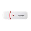 USB ფლეშ მეხსიერაბა Apacer USB2.0 Flash Drive AH333 64GB White  - Primestore.ge