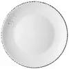 თეფში Ardesto AR2926WMC Dinner Plate Lucca, 26 cm, Ceramics Winter white  - Primestore.ge