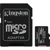 მეხსიერების ბარათი Kingston 256GB microSDXC C10 UHS-I R100/W85MB/s Canvas Select Plus + SD  - Primestore.ge