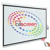 პროექტორის ელექტრო ეკრანი ALLSCREEN ELECTRIC PROJECTION SCREEN 240X180CM CMP-12043 HD FABRIC WITH REMOTE CONTROL DIAGONAL 120 INCH / 304 CM  - Primestore.ge